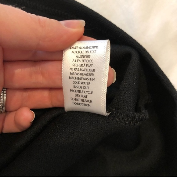 Twik tie front black mini dress. Size S. - Picture 9 of 11